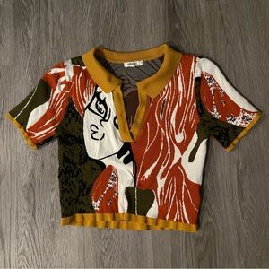 IMModel Short Sleeve Women’s Crop Top